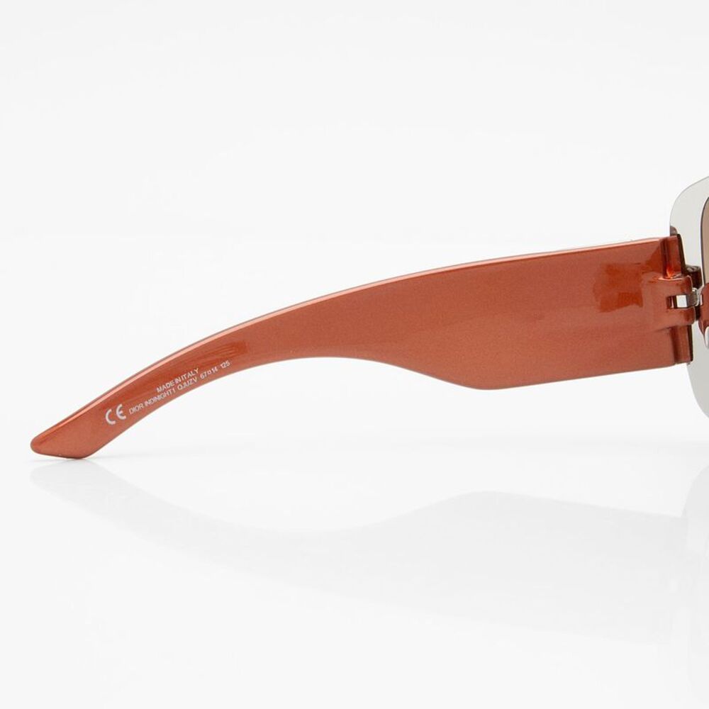 Dior Vintage Crystal Idinight1 Shield Sunglasses - Picture 3 of 5